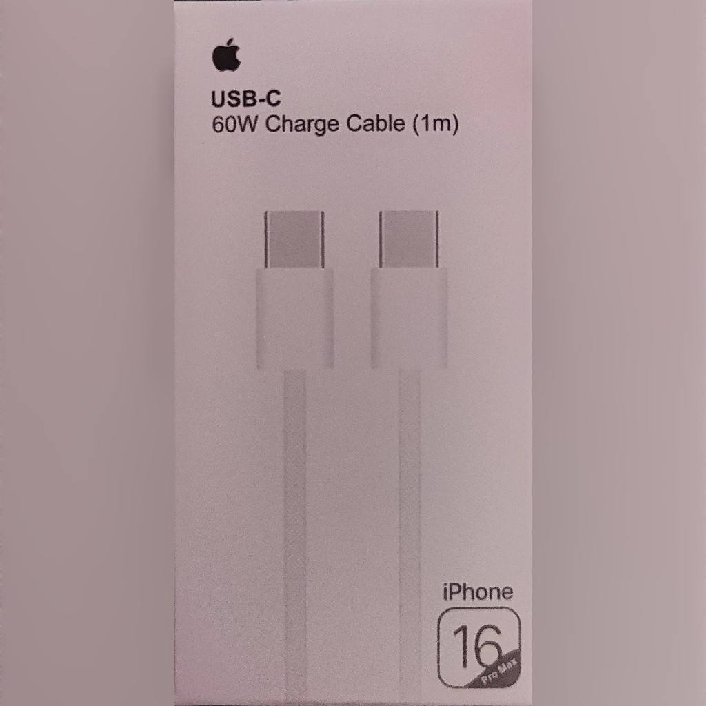 Apple USB C 60w Charge Cable