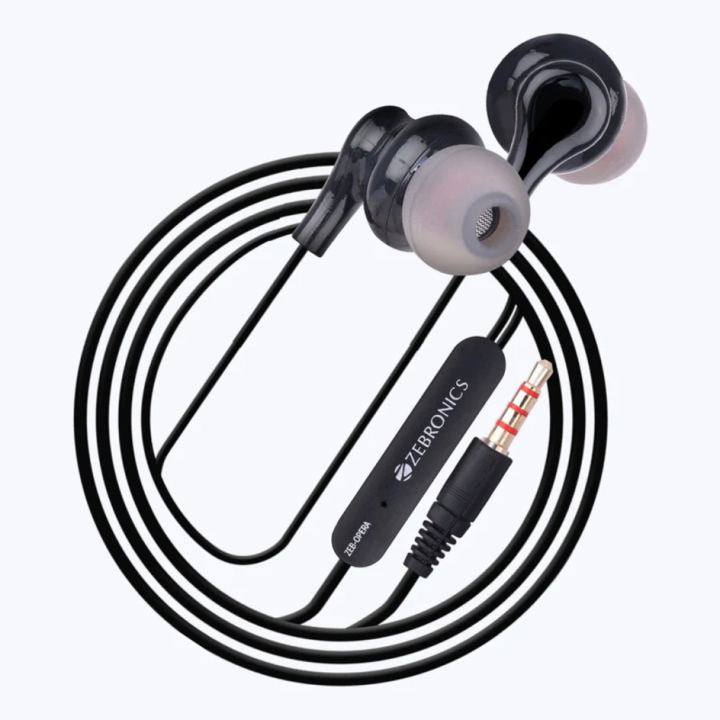 Zebronics Stereo Earphone With Mic